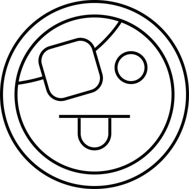 emoji yüz vektör illüstrasyonu