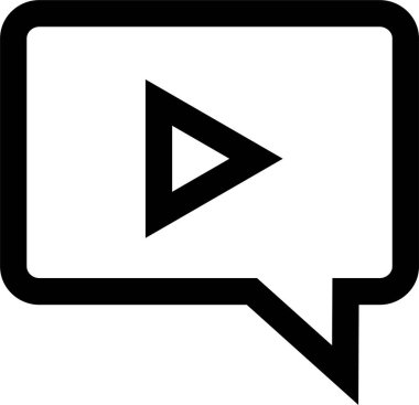 Web arayüzü simgesi, vektör illüstrasyonu