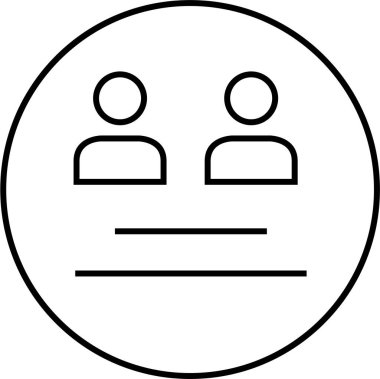 Basit web bilgi simgesi, vektör illüstrasyonu