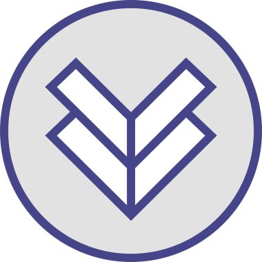 kullanıcı arayüzü ok simgesi, vektör illüstrasyonu