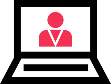 kullanıcı profili simgesi, vektör illüstrasyonu