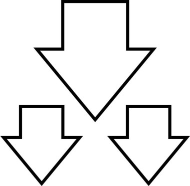 Basit web bilgi simgesi, vektör illüstrasyonu