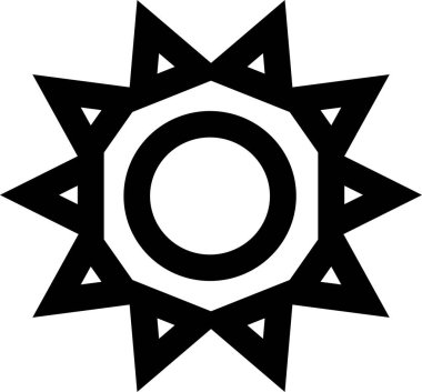 Mısır kültürü işaret vektör illüstrasyonu