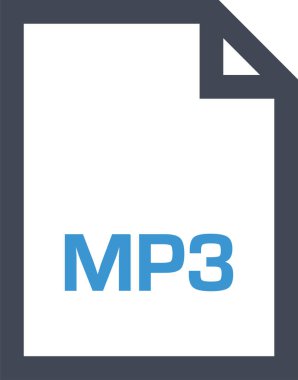 dosya adı simgesi vektör illüstrasyonu