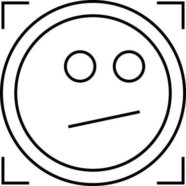 emoji yüz vektör illüstrasyonu