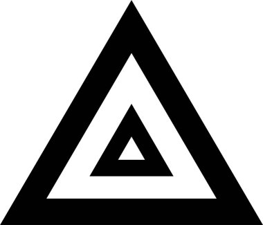 yol simgesi vektör illüstrasyonu