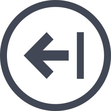 kullanıcı arayüzü ok simgesi, vektör illüstrasyonu