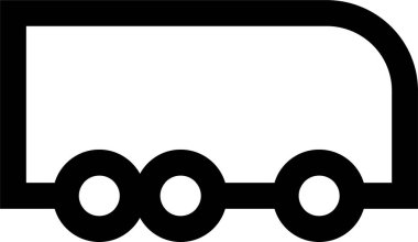 - Araba. Web simgesi basit illüstrasyon