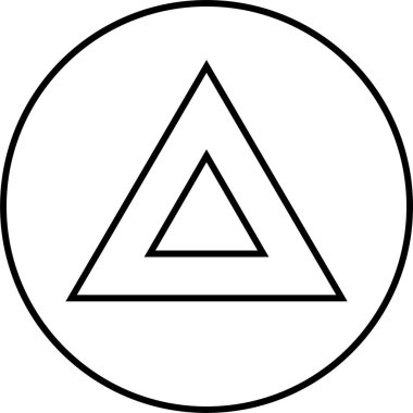 Bir ok simgesinin vektör illüstrasyonu