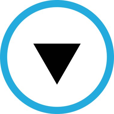 kullanıcı arayüzü ok simgesi, vektör illüstrasyonu