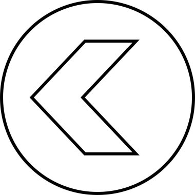 kullanıcı arayüzü ok simgesi, vektör illüstrasyonu