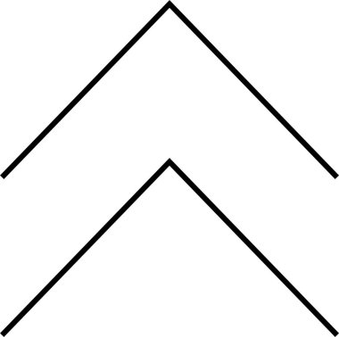 kullanıcı arayüzü ok simgesi, vektör illüstrasyonu