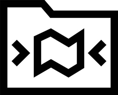 Konum simgesi. Yönlendirme simgesi. Harita Simgesi, Vektör İllüstrasyonu