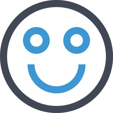 emoji. Web simgesi basit illüstrasyon