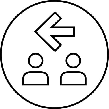 Basit web bilgi simgesi, vektör illüstrasyonu