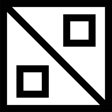 çapraz işaret simgesi vektör illüstrasyonu 