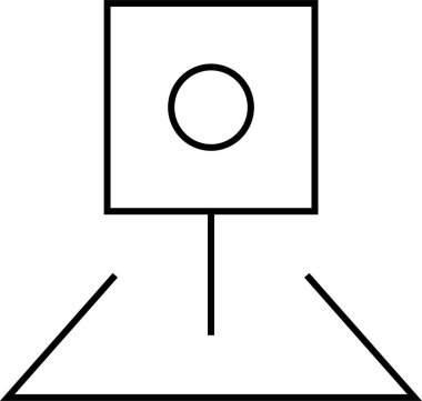 seo modern simgesinin vektör illüstrasyonu