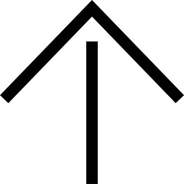 kullanıcı arayüzü ok simgesi, vektör illüstrasyonu