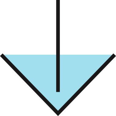 kullanıcı arayüzü ok simgesi, vektör illüstrasyonu