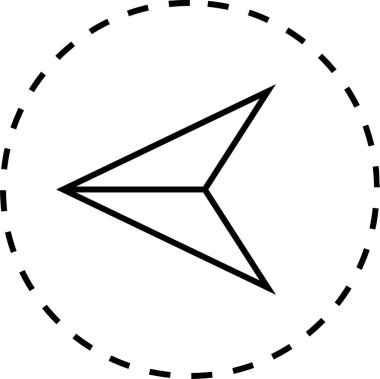 kullanıcı arayüzü ok simgesi, vektör illüstrasyonu