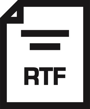 belge tipi vektör illüstrasyonu