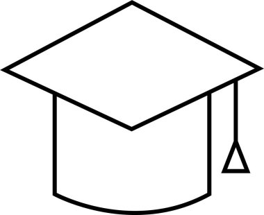 Mezuniyet şapkası Web simgesi