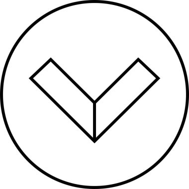 kullanıcı arayüzü ok simgesi, vektör illüstrasyonu