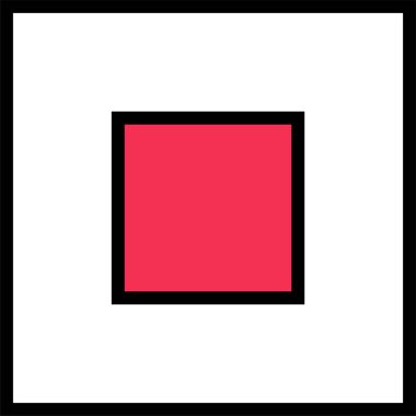 Modern b 'nin vektör illüstrasyonu eksik simgesi