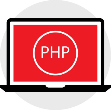 Web Geliştirme Simgesi. Simge programlanıyor. Yazılım Dev Simgesi, Vektör illüstrasyonu