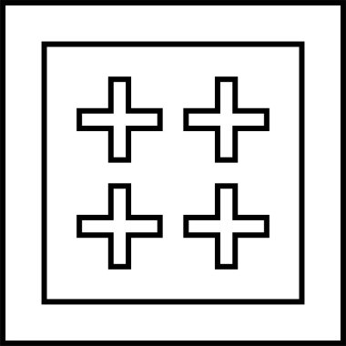 soyut yaratıcı şekil tasarımı vektör çizimi