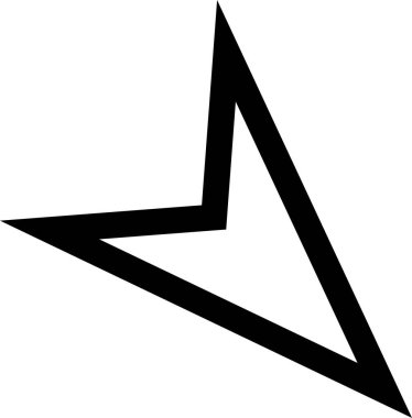 kullanıcı arayüzü yukarı ok simgesi, vektör illüstrasyonu