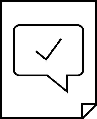 SMS ve Metin konuşma ikonu vektör illüstrasyonu