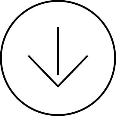 kullanıcı arayüzü ok simgesi, vektör illüstrasyonu