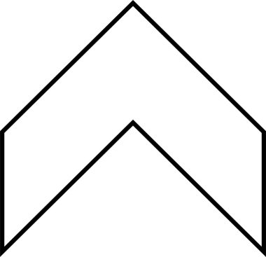 kullanıcı arayüzü ok simgesi, vektör illüstrasyonu