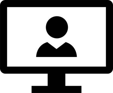 kullanıcı profili simgesi, vektör illüstrasyonu