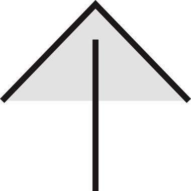 kullanıcı arayüzü ok simgesi, vektör illüstrasyonu