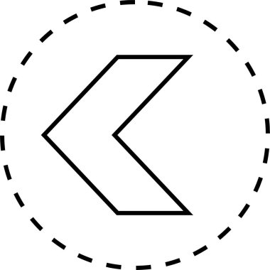 kullanıcı arayüzü ok simgesi, vektör illüstrasyonu