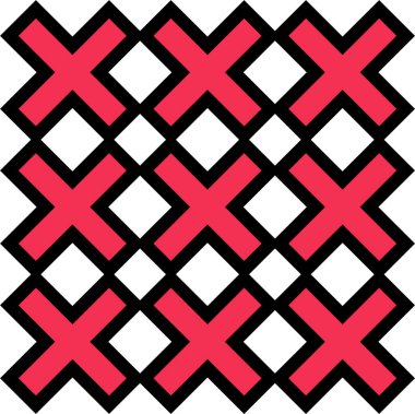 Soyut simge şablonu, vektör illüstrasyonu