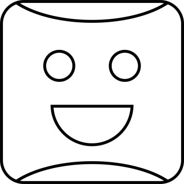 emoji yüz vektör illüstrasyonu