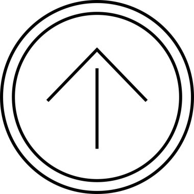 kullanıcı arayüzü ok simgesi, vektör illüstrasyonu