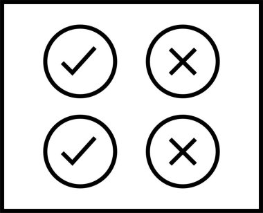 Web arayüzü simgesi, vektör illüstrasyonu