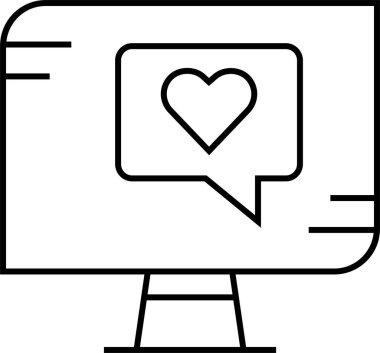 SMS ve Metin konuşma ikonu vektör illüstrasyonu