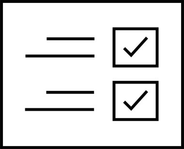 Web arayüzü simgesi, vektör illüstrasyonu