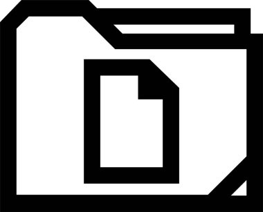 dizin simgesi vektör illüstrasyonu