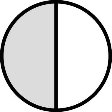 Basit web bilgi simgesi, vektör illüstrasyonu