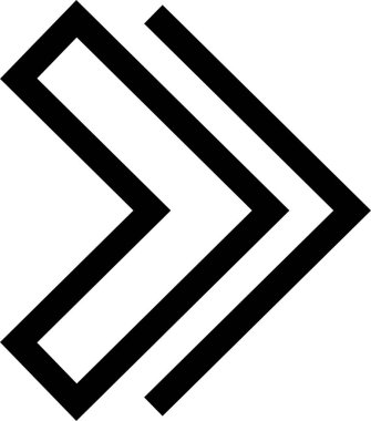 kullanıcı arayüzü ok simgesi, vektör illüstrasyonu