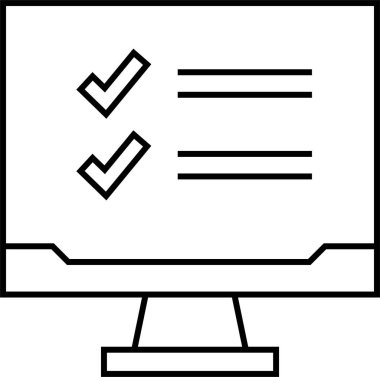 Basit web bilgi simgesi, vektör illüstrasyonu