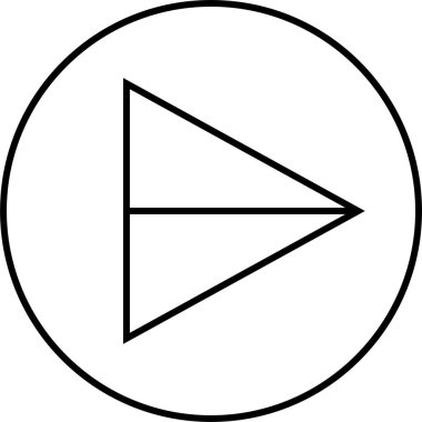 kullanıcı arayüzü ok simgesi, vektör illüstrasyonu