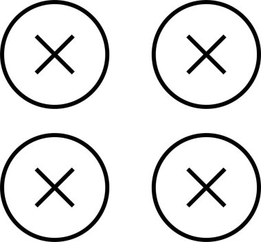 Web arayüzü simgesi, vektör illüstrasyonu