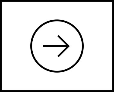 Web arayüzü simgesi, vektör illüstrasyonu